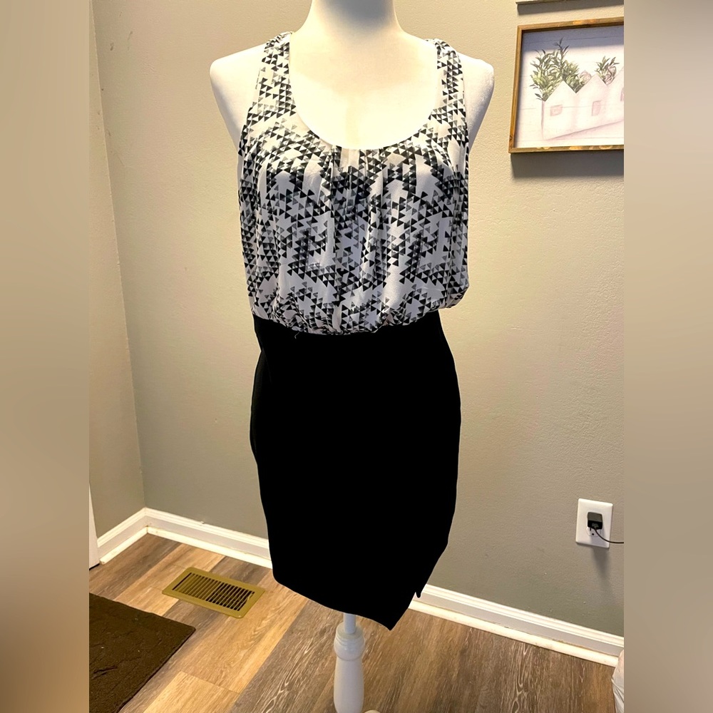 Mini snake skin dress
